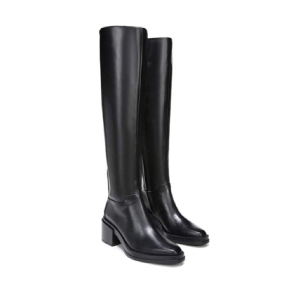 Brand new Franco Sarto black leather Dorica tall riding boot